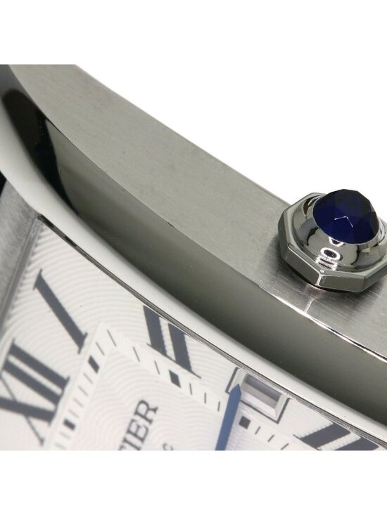 Cartier Tank MC LM Watch SS Leather